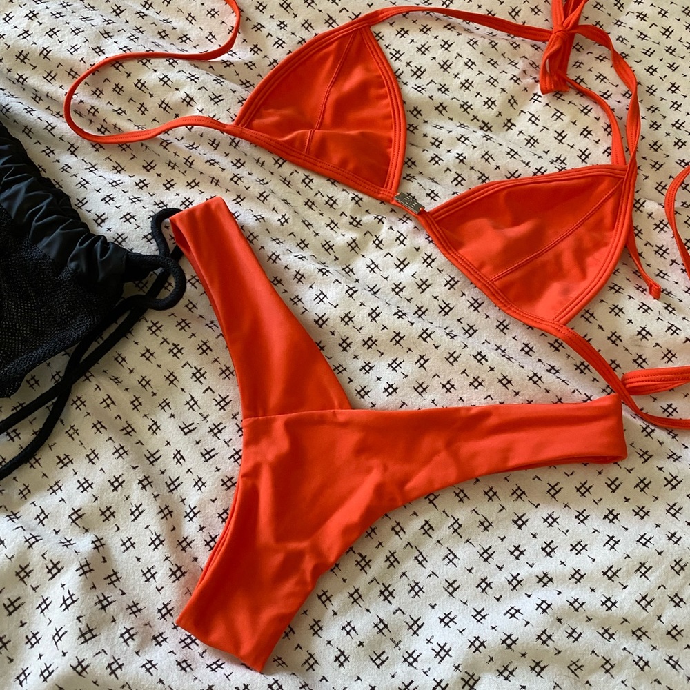 Fae Swim Bikini SET XS Vada Bottom and Triangle top